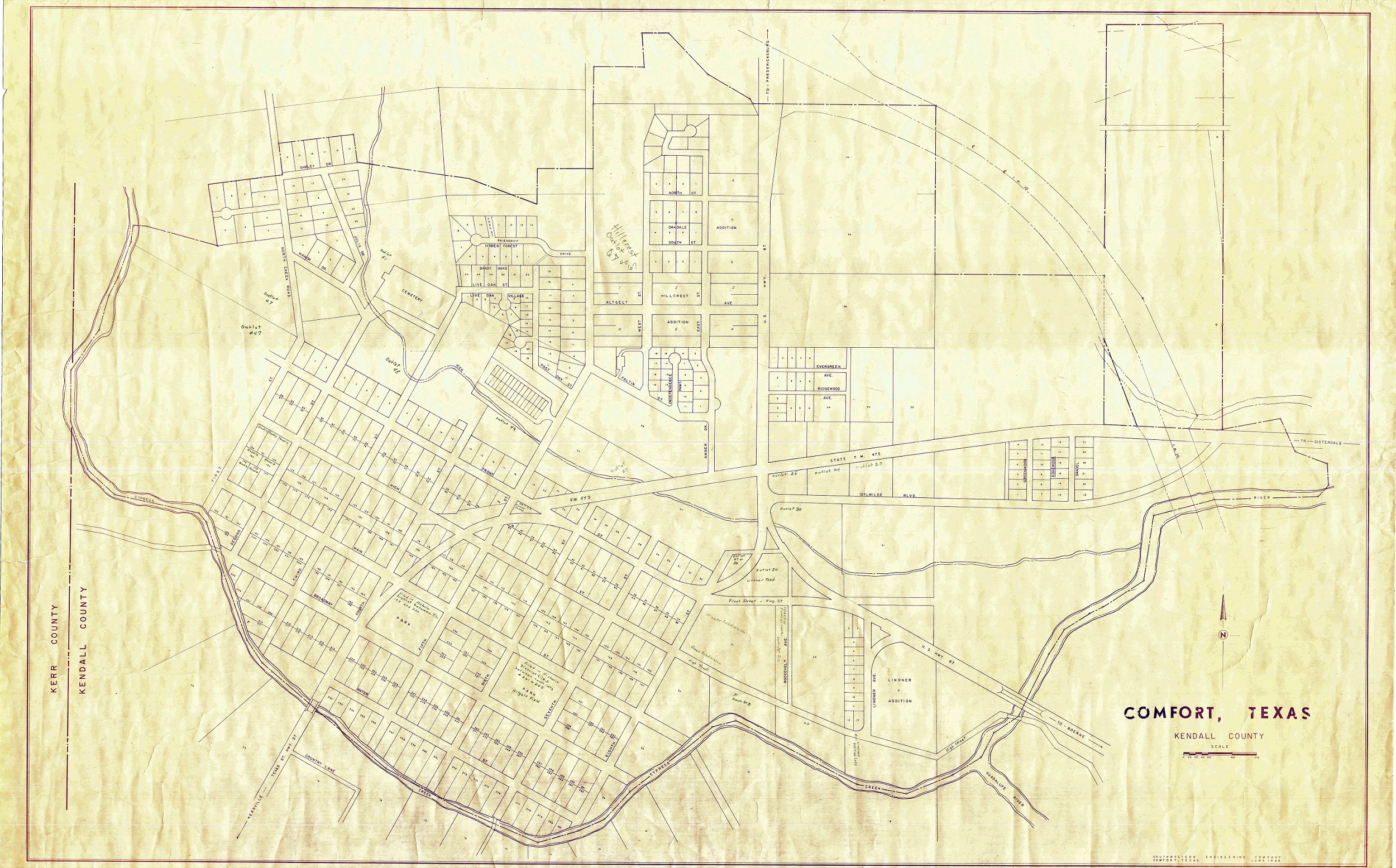 Comfort original plat map3